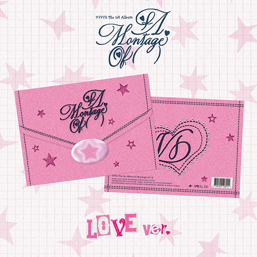 VIVIZ 1ST ALBUM - A MONTAGE OF () (LOVE VER.) (PRE-ORDER)