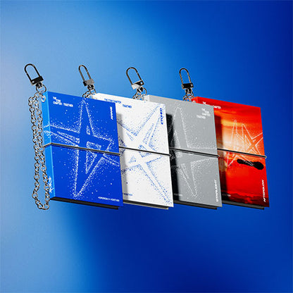 TXT 4TH ALBUM - THE STAR CHAPTER: TOGETHER (MINI BOOK KEYRING VER.) + WITHMUU PHOTOCARD (LD VER.2) (PRE-ORDER)
