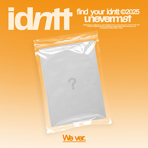 IDNTT MINI ALBUM - UNEVERMET + APPLEMUSIC PHOTOCARD