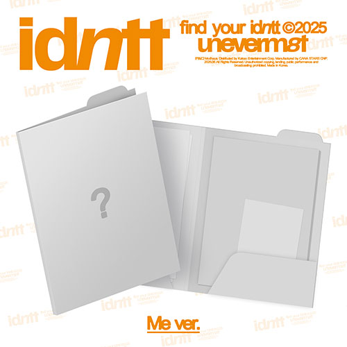 IDNTT MINI ALBUM - UNEVERMET + APPLEMUSIC PHOTOCARD