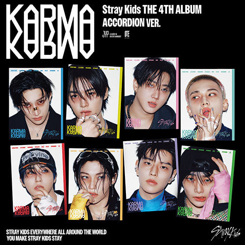 STRAY KIDS 4TH ALBUM - KARMA (ACCORDION VER.) (KOREA VER.) (PRE-ORDER)
