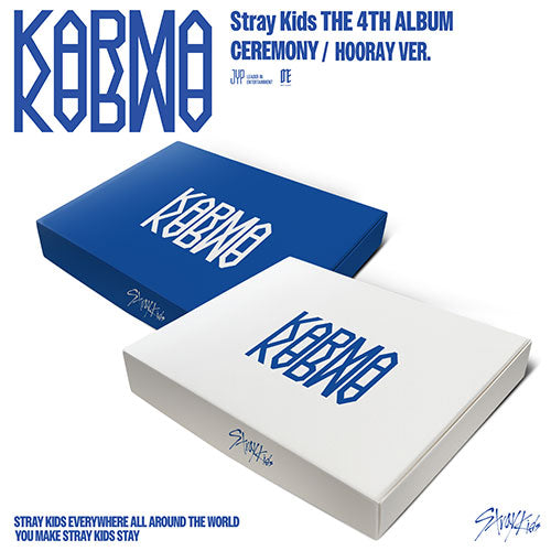 STRAY KIDS 4TH ALBUM - KARMA (KOREA VER.) + SOUNDWAVE PHOTOCARD (LD VER.) (PRE-ORDER)