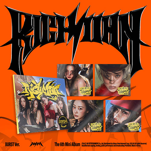AESPA 6TH MINI ALBUM - RICH MAN (BURST VER.) (PRE-ORDER)