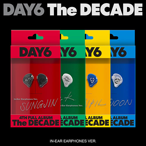 DAY6 4TH ALBUM - THE DECADE (IN-EAR EARPHONES VER.) (PRE-ORDER)