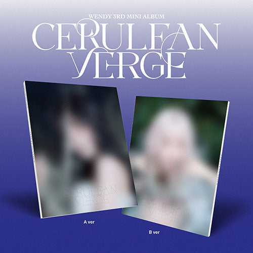 WENDY 3RD MINI ALBUM - CERULEAN VERGE (PHOTOBOOK VER.) + APPLEMUSIC PHOTOCARD