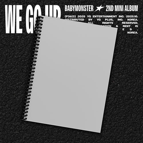 BABYMONSTER 2ND MINI ALBUM - WE GO UP (GO VER.) (PRE-ORDER)