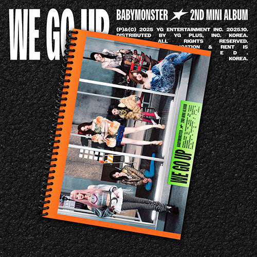 BABYMONSTER 2ND MINI ALBUM - WE GO UP (GO VER.) (PRE-ORDER)