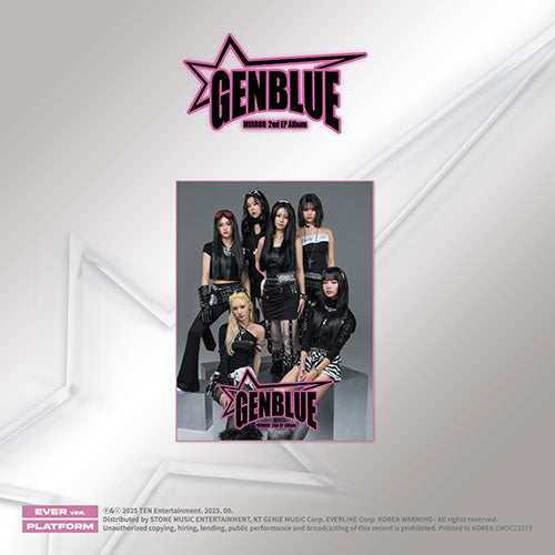 GENBLUE 2ND MINI ALBUM - MIRROR (POCA) (PRE-ORDER)