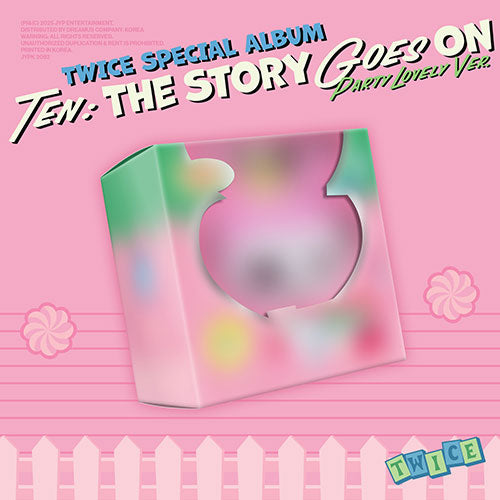 TWICE SPECIAL ALBUM - TEN: THE STORY GOES ON (PARTY LOVELY VER.) (PRE-ORDER)