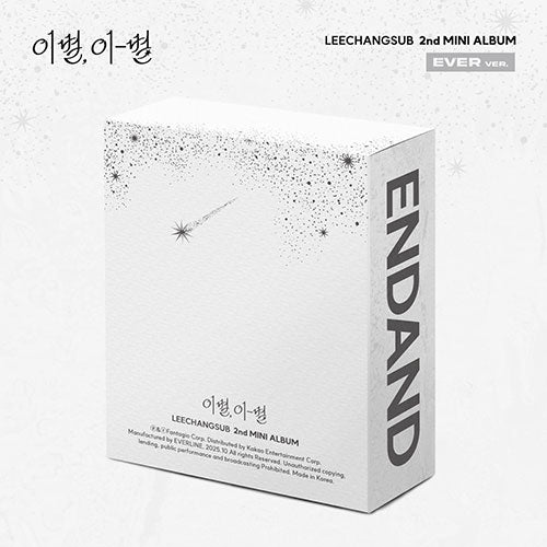 LEE CHANGSUB 2ND MINI ALBUM - END AND (EVER VER.) (PRE-ORDER)