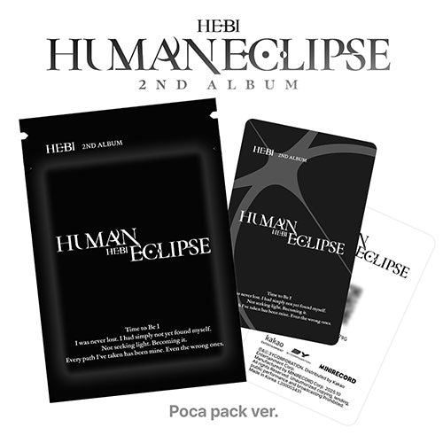 HEBI 2ND MINI ALBUM - HUMAN ECLIPSE (POCA PACK VER.) (PRE-ORDER)