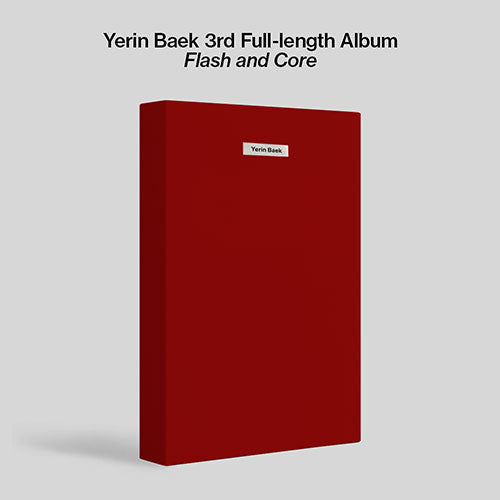 YERIN BAEK 3RD FULL-LENGTH ALBUM - FLASH AND CORE (2CD) (PRE-ORDER)
