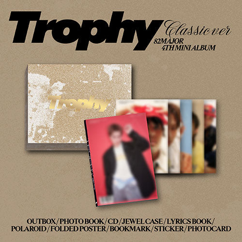 82MAJOR 4TH MINI ALBUM - TROPHY (CLASSIC VER.)