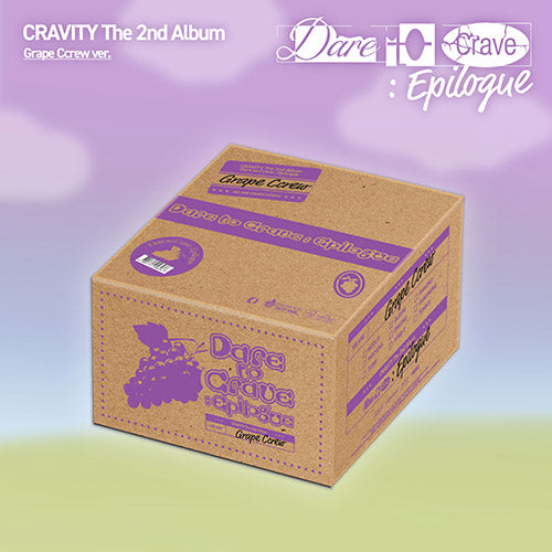 CRAVITY 2ND ALBUM - DARE TO CRAVE : EPILOGUE (GRAPE CCREW VER.) (PRE-ORDER)