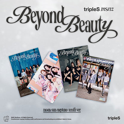 TRIPLES MINI ALBUM - MSNZ BEYOND BEAUTY + APPLEMUSIC PHOTOCARD
