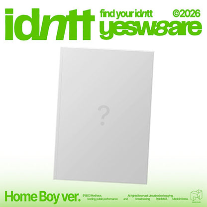 IDNTT MINI ALBUM - YESWEARE + APPLEMUSIC PHOTOCARD (PRE-ORDER)