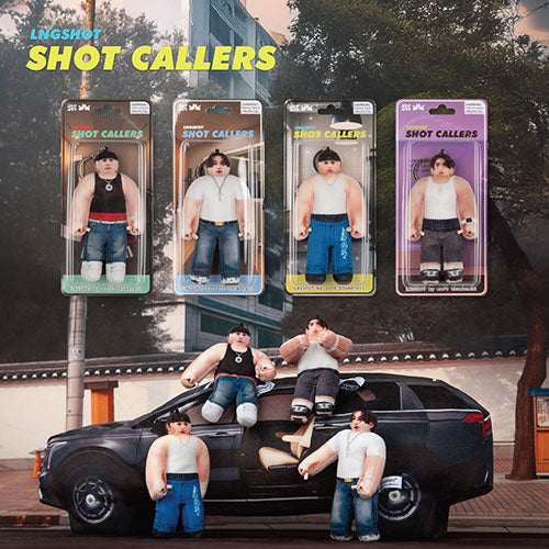 LNGSHOT 1ST EP ALBUM - SHOT CALLERS (CHARACTER VER.) (PRE-ORDER)