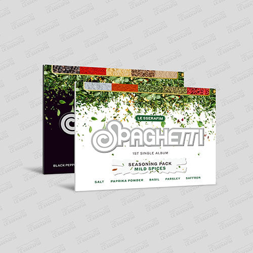 LE SSERAFIM 1ST SINGLE ALBUM - SPAGHETTI (WEVERSE ALBUMS VER LE SSERAFIM 1ST SINGLE ALBUM - SPAGHETTI (WEVERSE ALBUMS VER