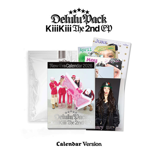 KIIIKIII 2ND EP ALBUM - DELULU PACK