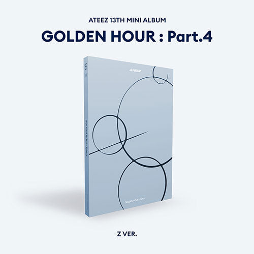 ATEEZ 13TH MINI ALBUM - GOLDEN HOUR : PART.4 (KOREA VER.) + APPLEMUSIC PHOTOCARD + PHOTO MAGNET (PRE-ORDER)