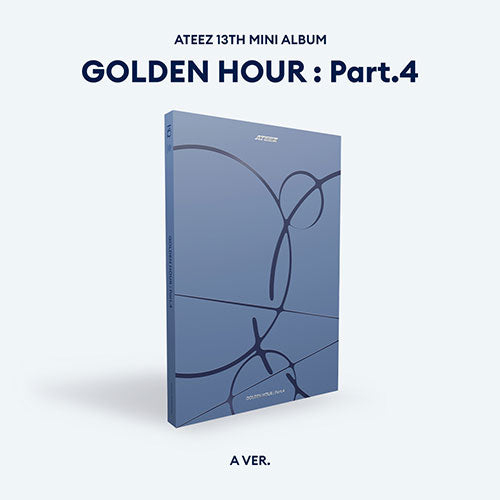 ATEEZ 13TH MINI ALBUM - GOLDEN HOUR : PART.4 (KOREA VER.) + JUMP