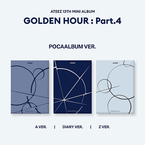 ATEEZ 13TH MINI ALBUM - GOLDEN HOUR : PART.4 (KOREA VER