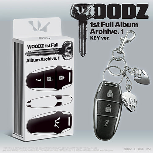 WOODZ 1ST ALBUM - ARCHIVE.1 (KEY VER.) (PRE-ORDER)