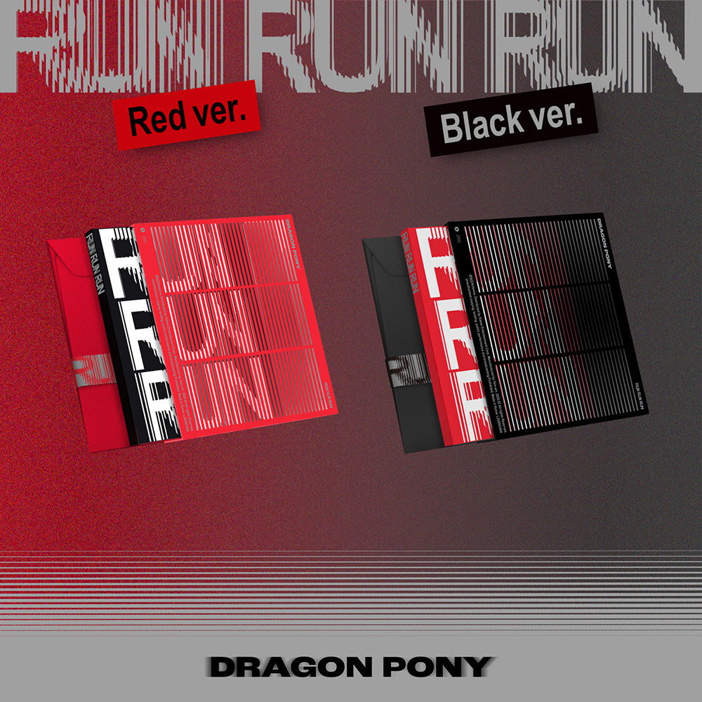 DRAGON PONY 3RD EP ALBUM - RUN RUN RUN
