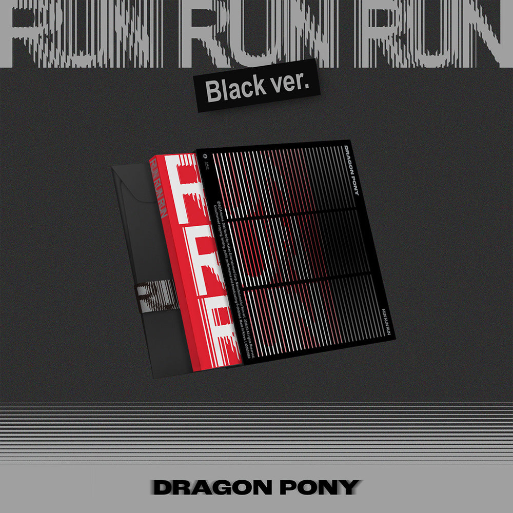 DRAGON PONY 3RD EP ALBUM - RUN RUN RUN