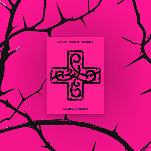 TXT 8TH MINI ALBUM - 7TH YEAR: WHEN THE WIND BRIEFLY STOPPED IN THE THORN BUSH (WEVERSE ALBUMS VER.) + APPLEMUSIC PHOTOCARD (PRE-ORDER)