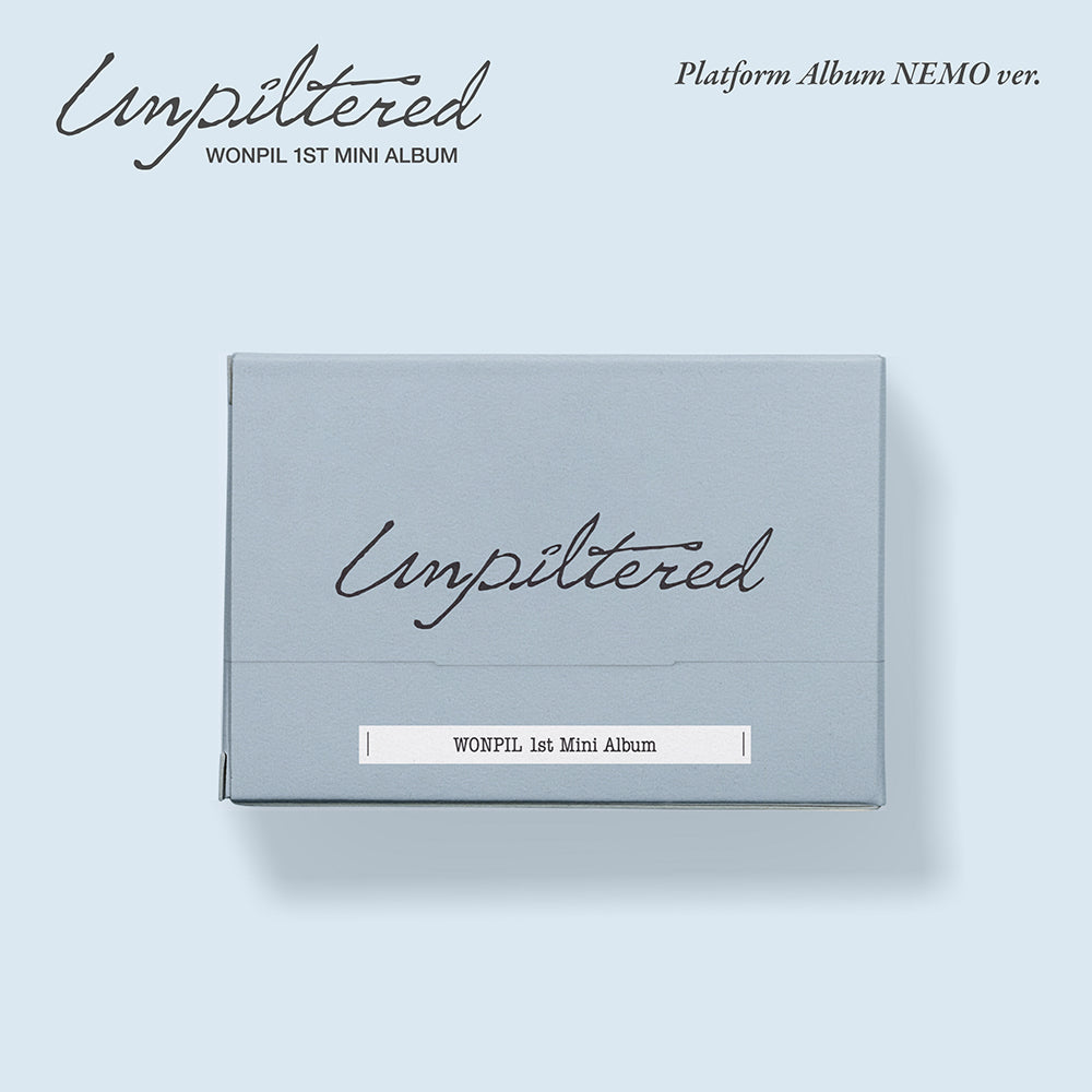 WONPIL(DAY6) 1ST MINI ALBUM - UNPILTERED (PLATFORM) (PRE-ORDER)