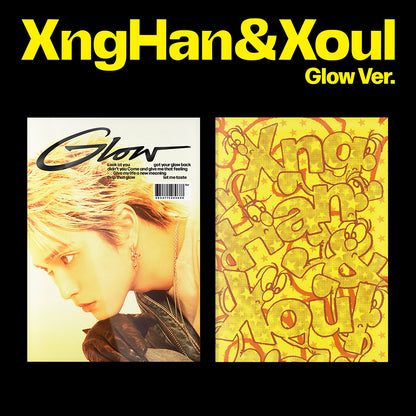 XNGHAN&XOUL 1ST MINI ALBUM - GLOW (GLOW VER.) + APPLEMUSIC PHOTOCARD