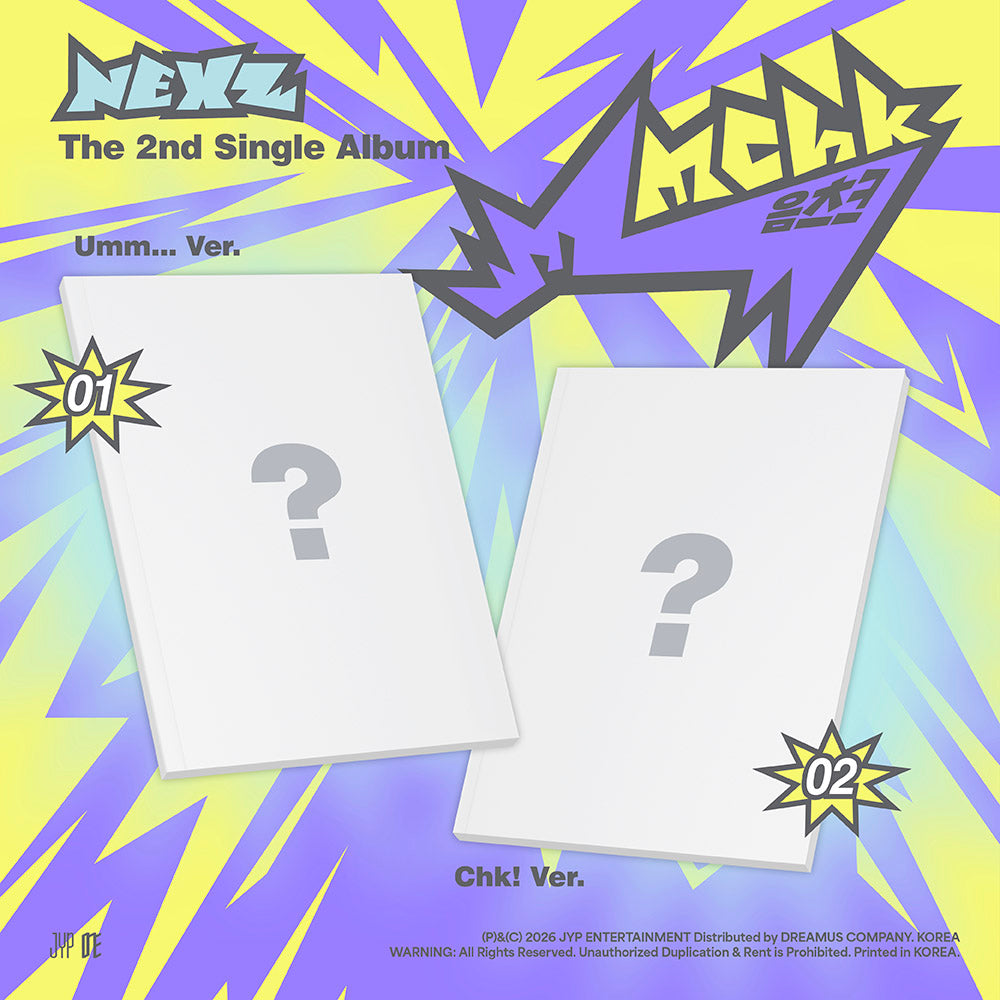 NEXZ 2ND SINGLE ALBUM - MECHK (PRE-ORDER)