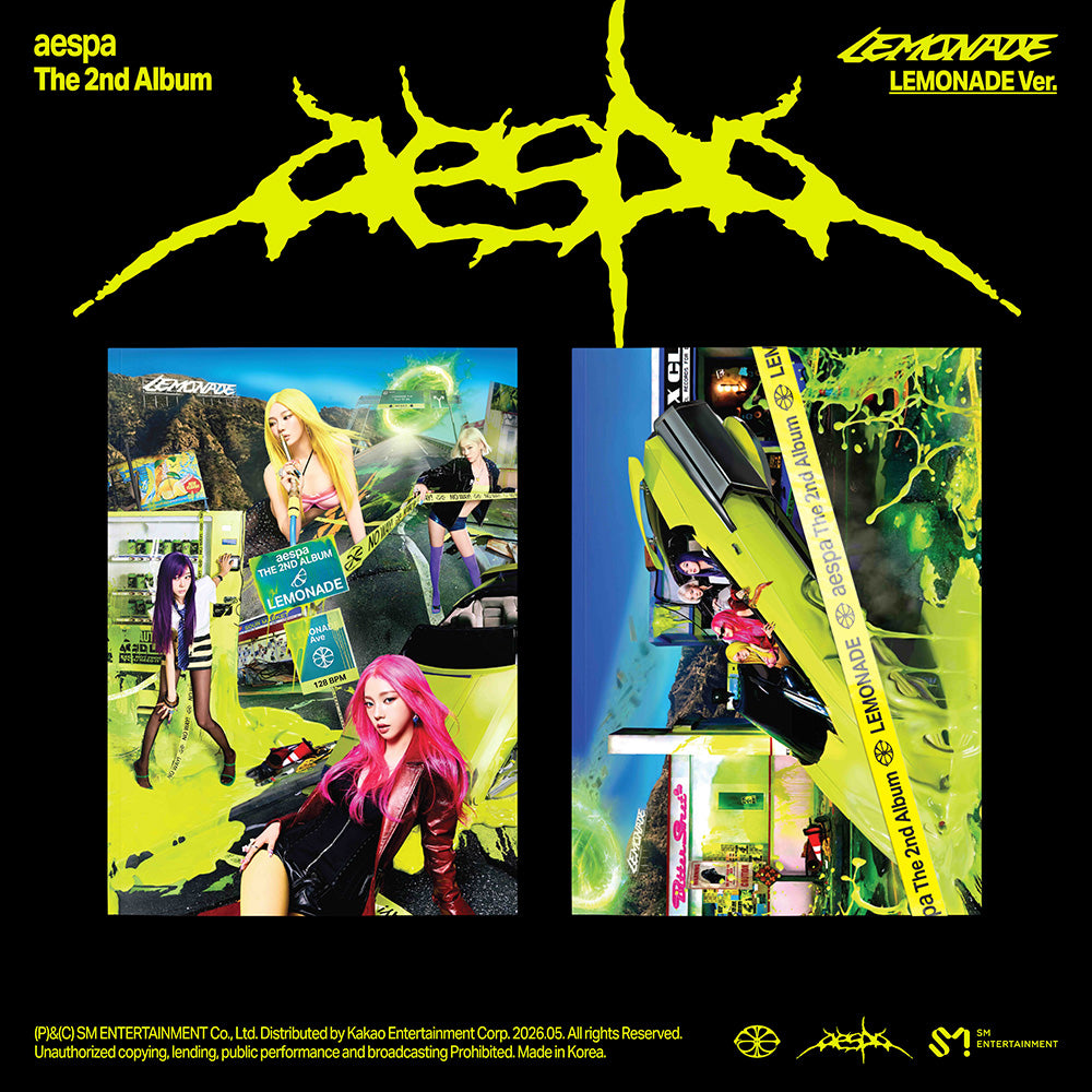 AESPA 2ND ALBUM - LEMONADE (LEMONADE VER.)