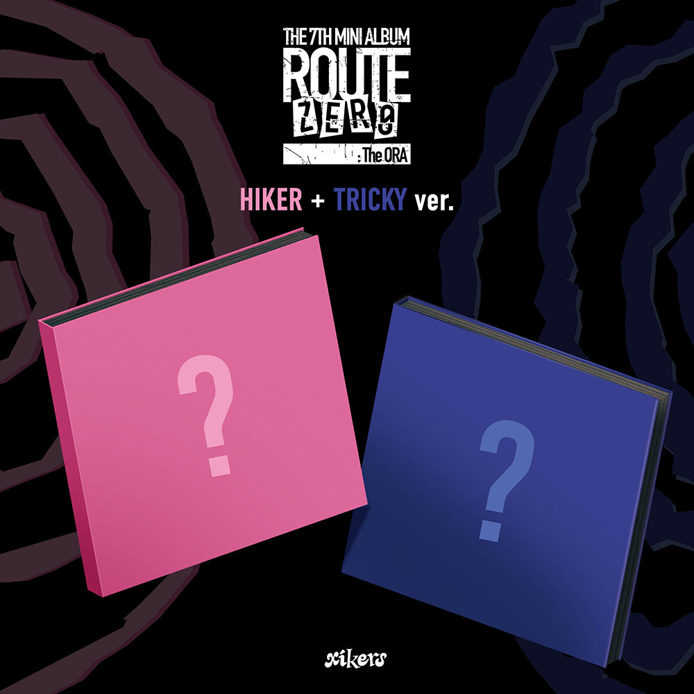 XIKERS 7TH MINI ALBUM - ROUTE ZERO : THE ORA + APPLEMUSIC PHOTOCARD (PRE-ORDER)