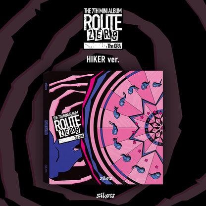 XIKERS 7TH MINI ALBUM - ROUTE ZERO : THE ORA + APPLEMUSIC PHOTOCARD