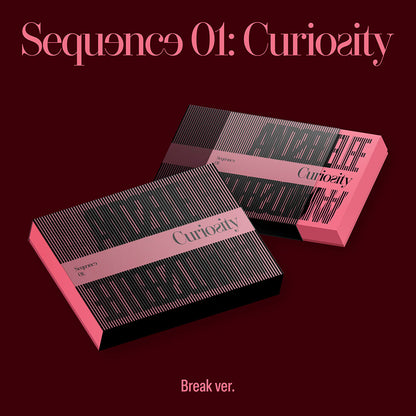 AND2BLE 1ST MINI ALBUM - SEQUENCE 01: CURIOSITY + WITHMUU PHOTOCARD (FS VER.)
