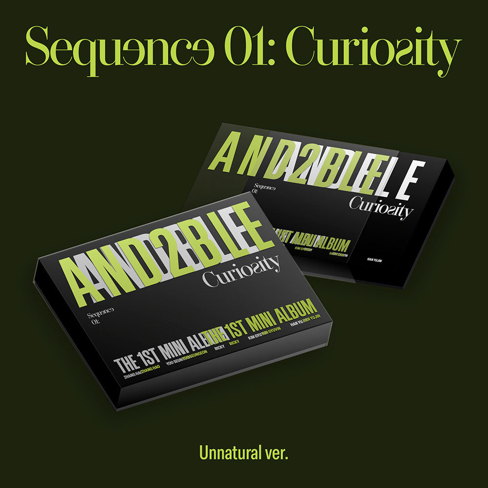 AND2BLE 1ST MINI ALBUM - SEQUENCE 01: CURIOSITY – SubK Shop