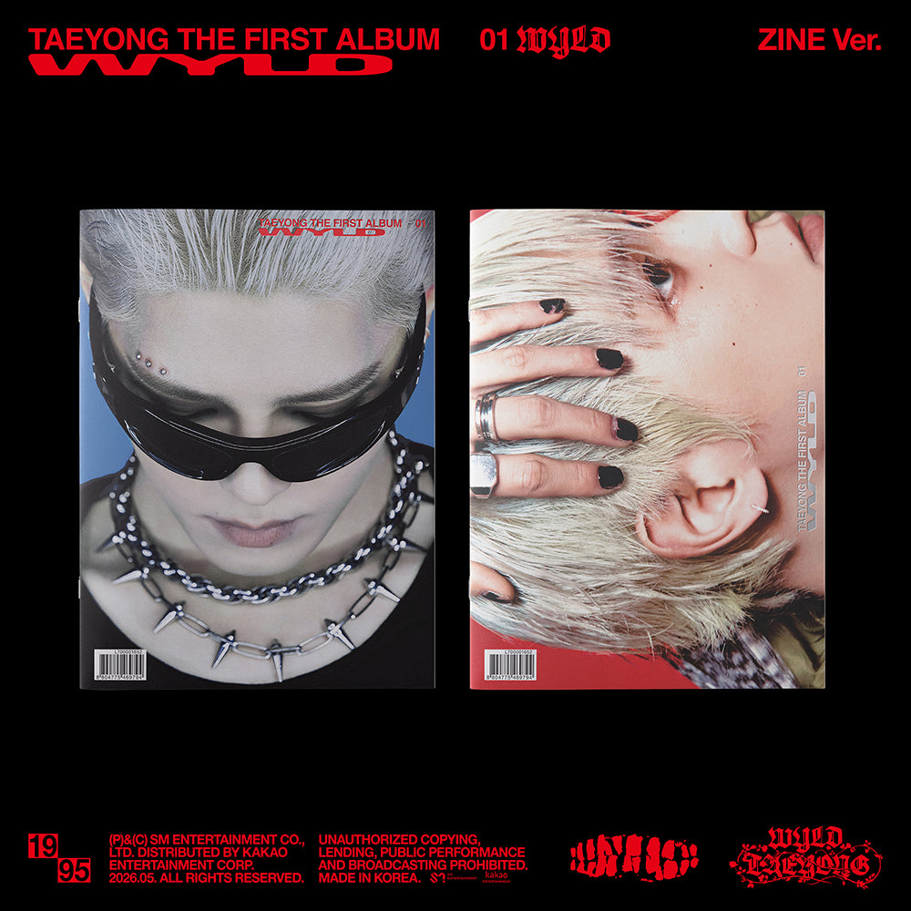 TAEYONG 1ST ALBUM - WYLD (ZINE VER.)
