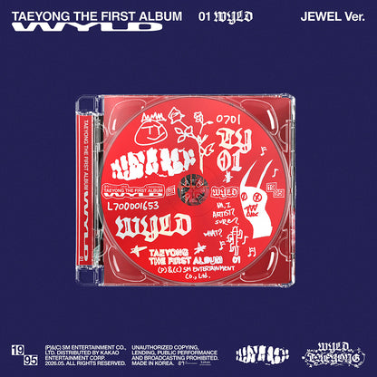 TAEYONG 1ST ALBUM - WYLD (JEWEL CASE VER.) + WITHMMUU PHOTOCARD