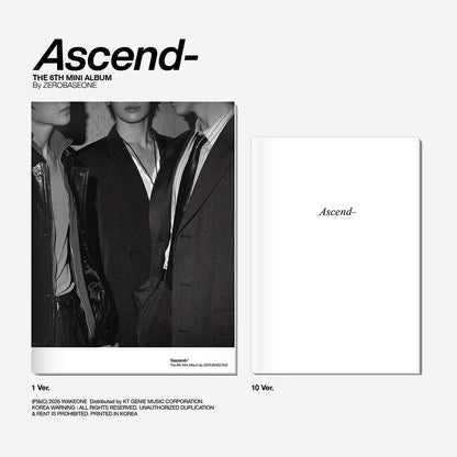 ZEROBASEONE 6TH MINI ALBUM - ASCEND- (PHOTOBOOK VER.) + APPLEMUSIC PHOTOCARD