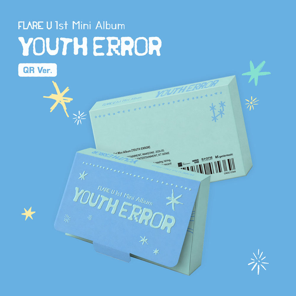 FLARE U 1ST MINI ALBUM - YOUTH ERROR (QR VER.) (PRE-ORDER)