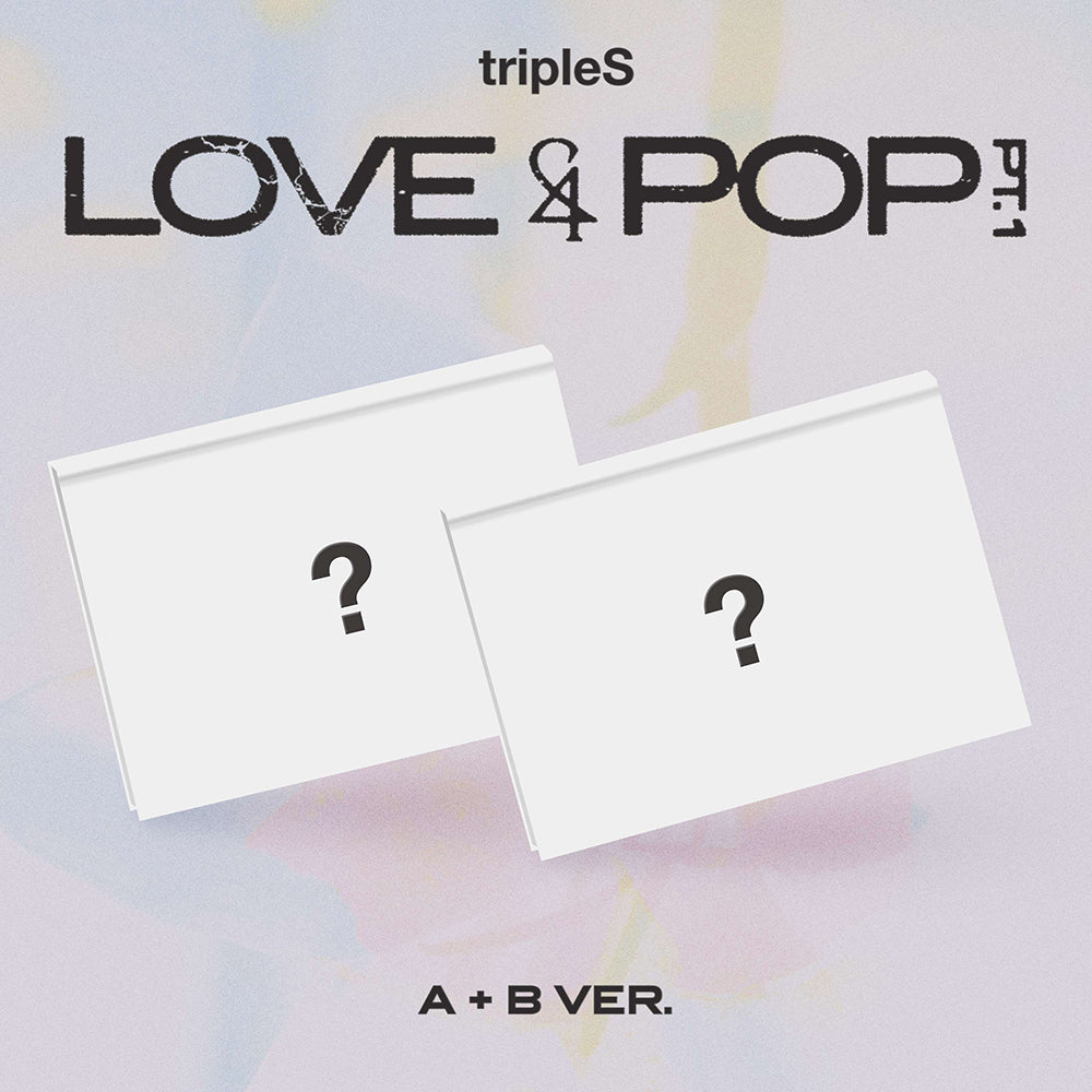 TRIPLES MINI ALBUM - LOVE&POP PT.1 + APPLEMUSIC PHOTOCARD (PRE-ORDER)