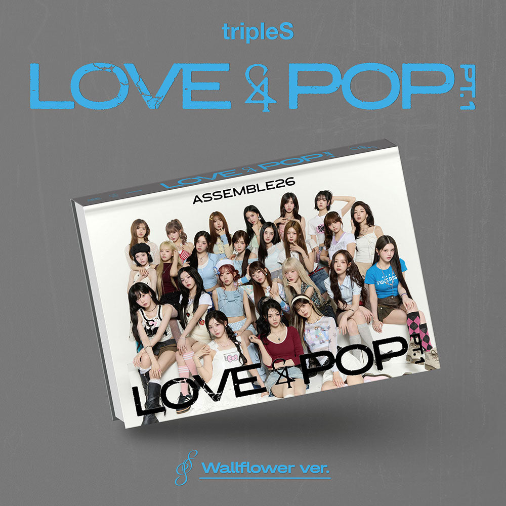 TRIPLES MINI ALBUM - LOVE&POP PT.1 + APPLEMUSIC PHOTOCARD