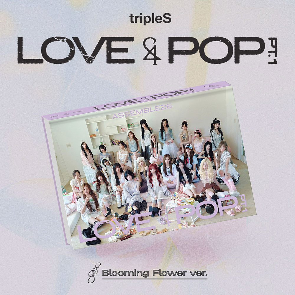TRIPLES MINI ALBUM - LOVE&POP PT.1 + APPLEMUSIC PHOTOCARD