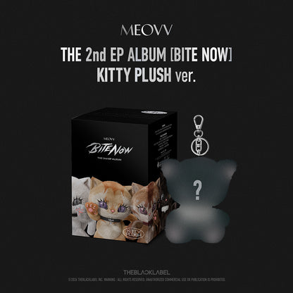 MEOVV 2ND EP ALBUM - BITE NOW (KITTY PLUSH VER.) + WITHMUU PHOTOCARD