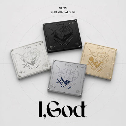 XLOV 2ND MINI ALBUM - I,GOD + APPLEMUSIC PHOTOCARD (PRE-ORDER)