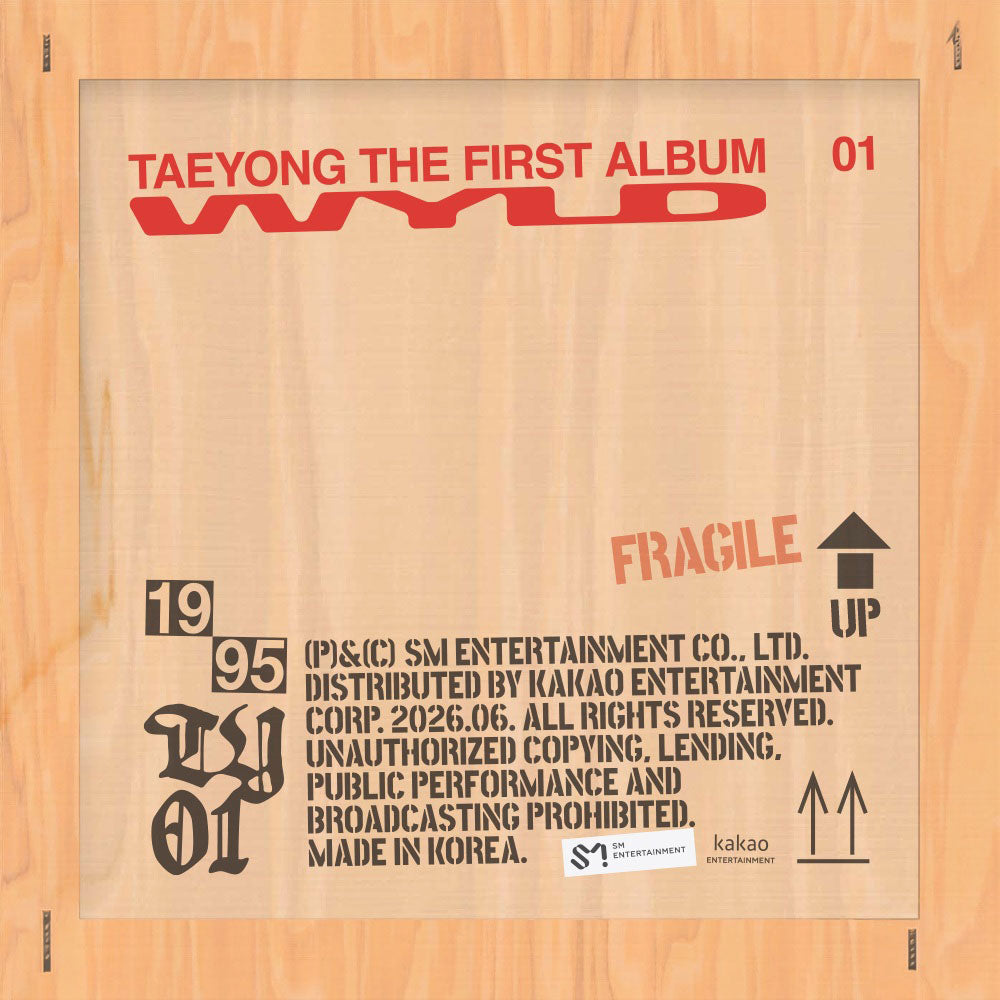 TAEYONG 1ST ALBUM - WYLD (MASTERPIECE VER.) (PRE-ORDER)