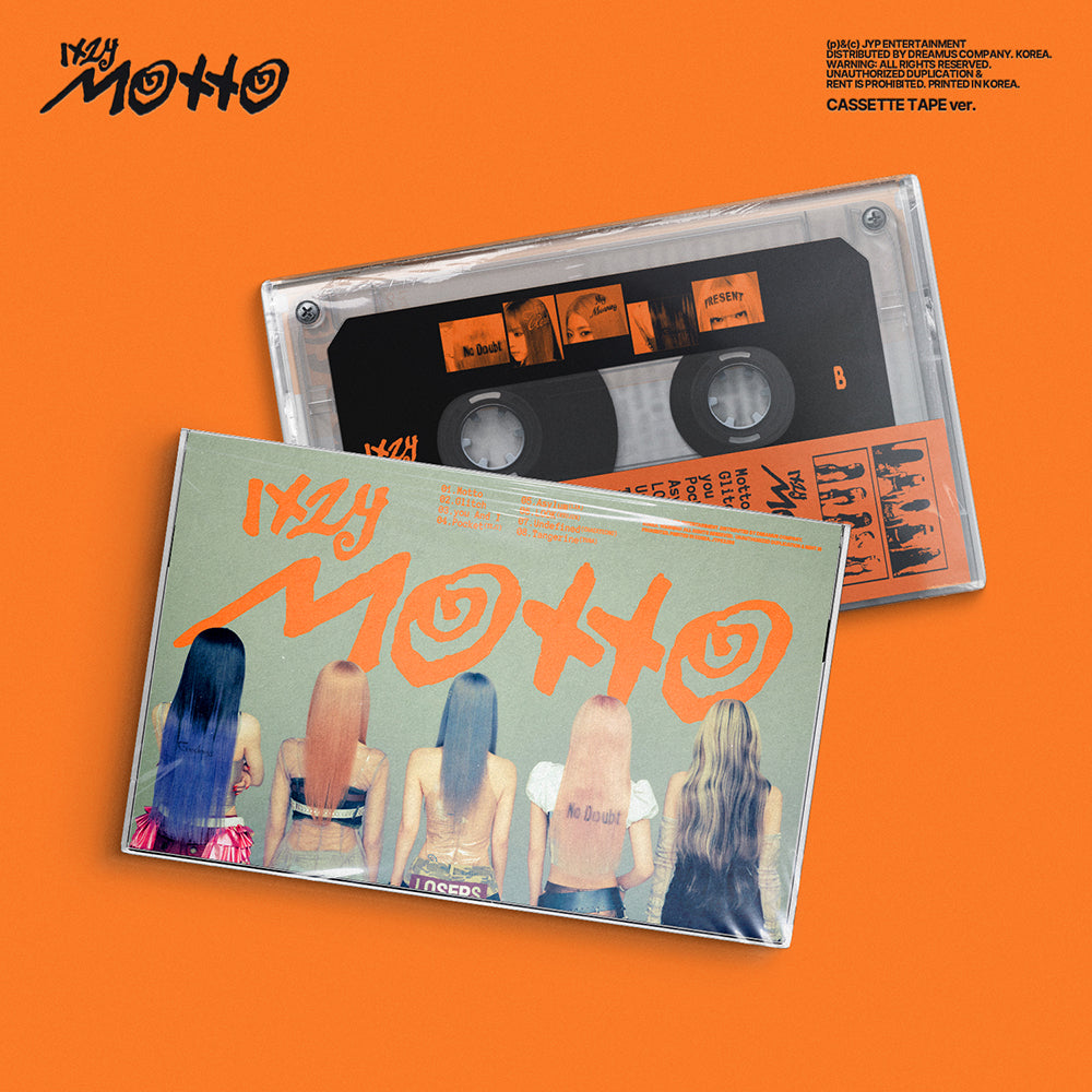 ITZY MINI ALBUM - MOTTO (CASSETTE TAPE VER.) (PRE-ORDER)