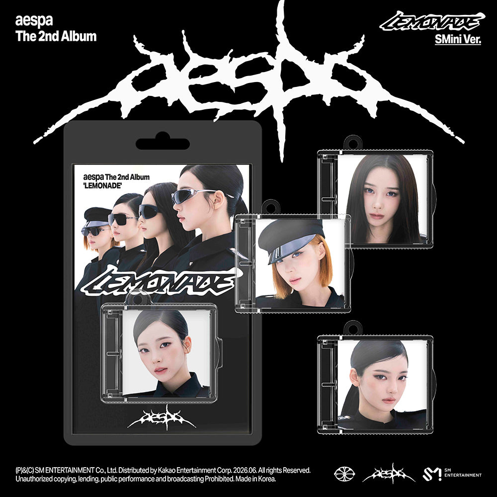 AESPA 2ND ALBUM - LEMONADE (SMINI VER.) (PRE-ORDER)